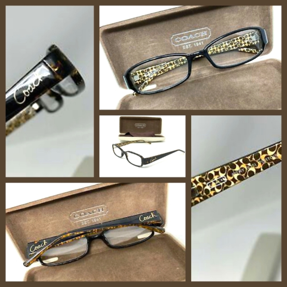 AUTHENTIC COACH AVERY 625 BROWN TORTOISE EYEGLASSES FRAME